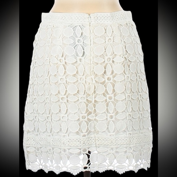 TopShop Lace Pattern Skirt - Picture 4 of 6